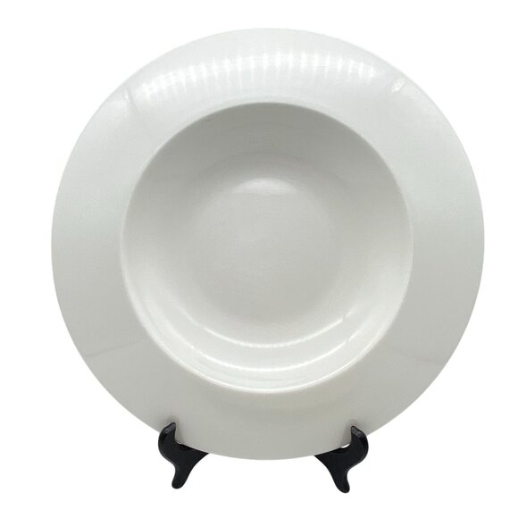 Steelite Distinction Float White wide rim soup pasta Bowl minimalist 19oz - Picture 8 of 16